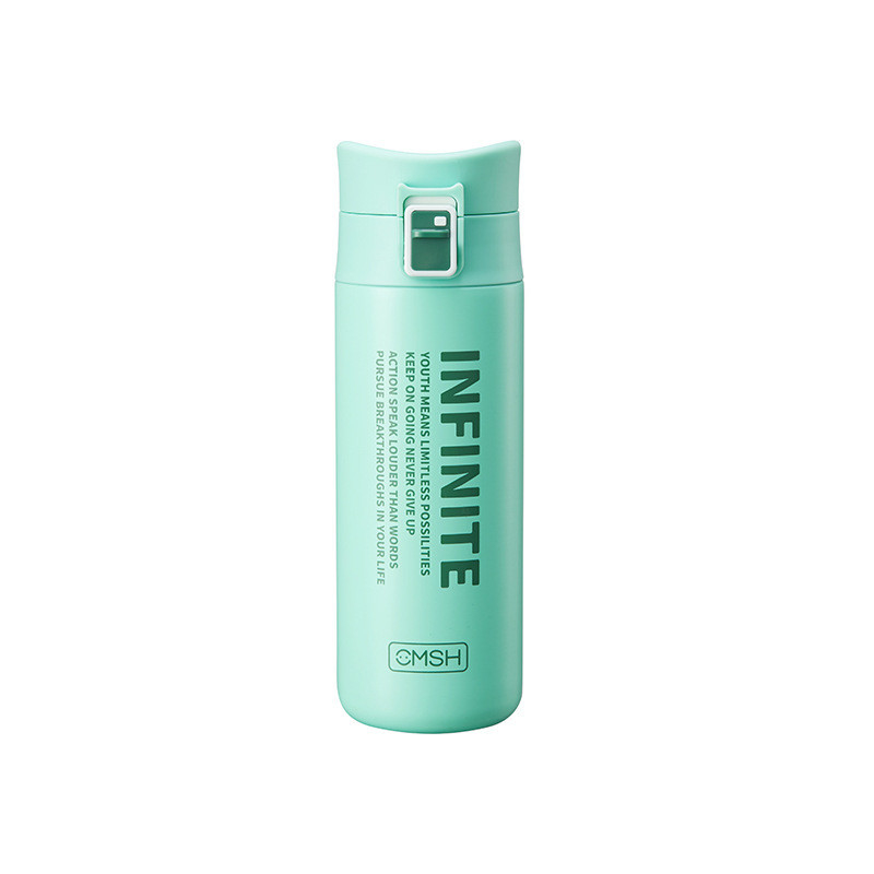 Essentiële modieuze geïsoleerde waterbeker met springkap voor werknemers van hotels en resorts