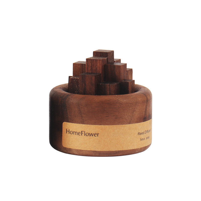 Gepersonaliseerde aromatherapie uitgebreide geur hout essentiële olie met kleurenprinten