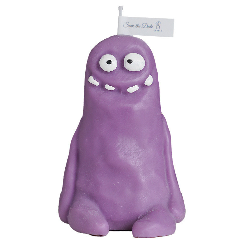 Hotel en Resort Doel Eindgebruiker Clay Man Monster Kaars voor Grappig Jaar Geur Gift