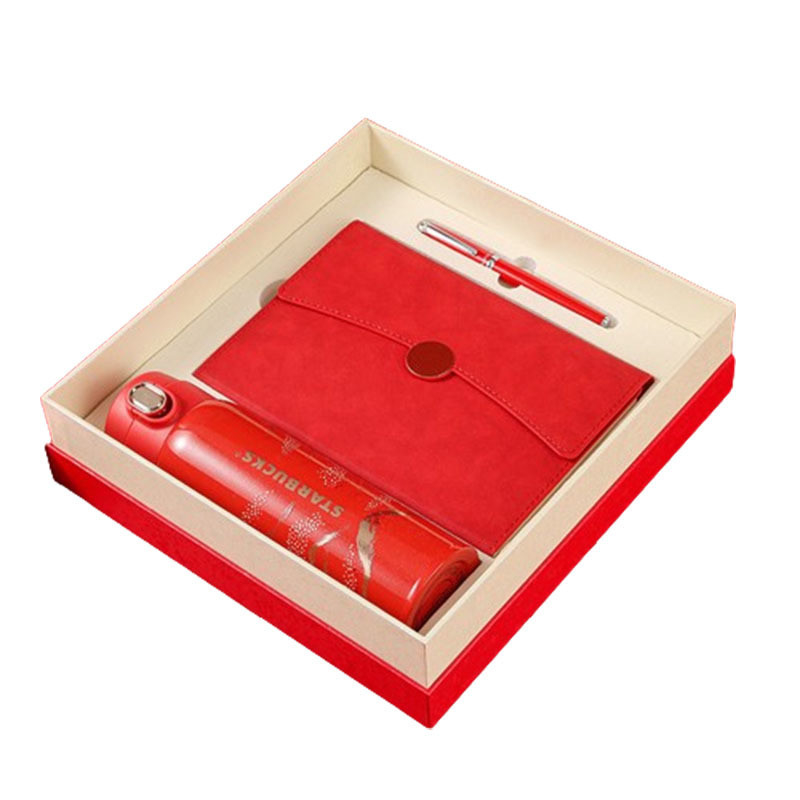 -Chic Suit Geïsoleerde Cup 450ml Notebook Signature Pen Een must-have voor sport en games