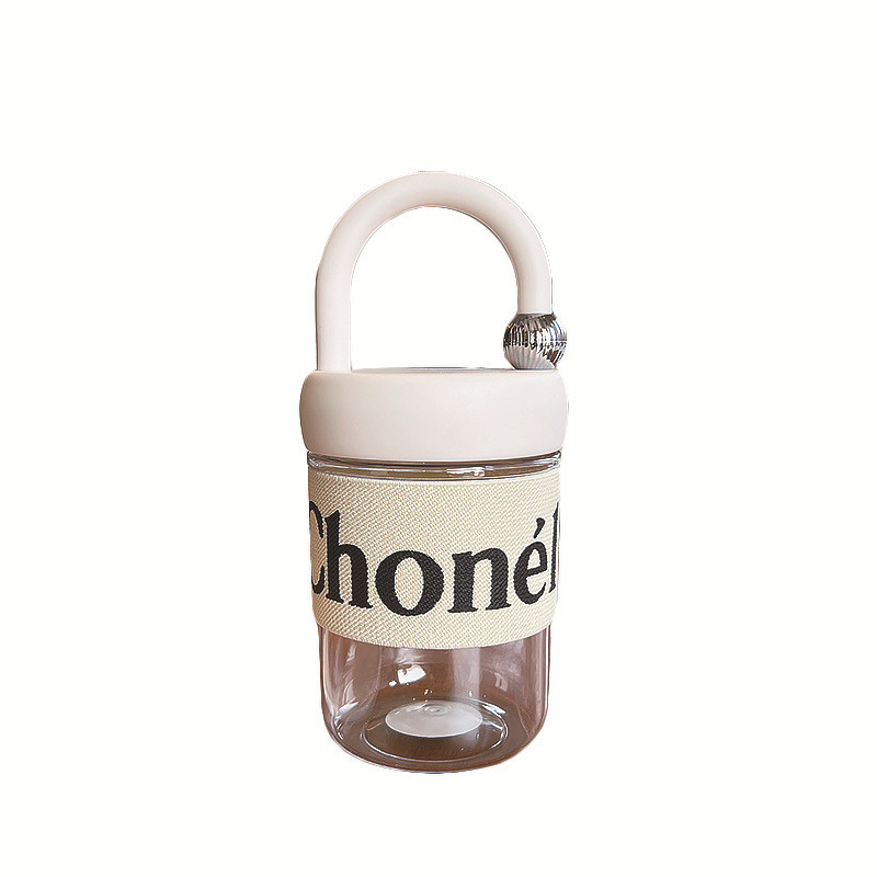 Zomerhandverbetering Plastic Cup 450ml Minimalistische tekst Verse beker voor nieuwheid cadeautjes
