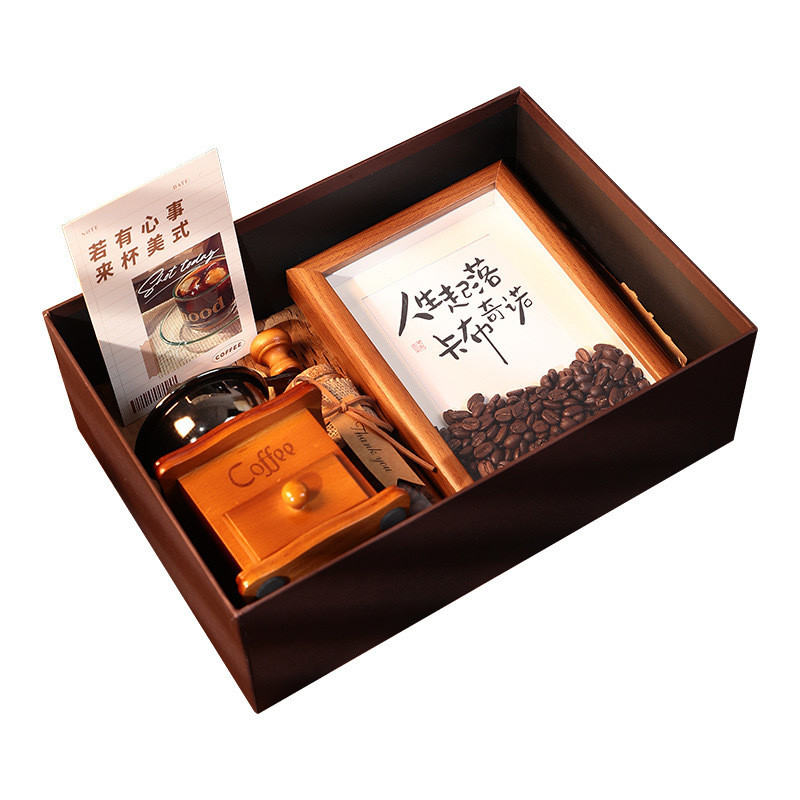 Koffiemachine cadeau doos voor bruidsmeisjes en bruidsbroers Perfect Valentijnsdag Hand Gift