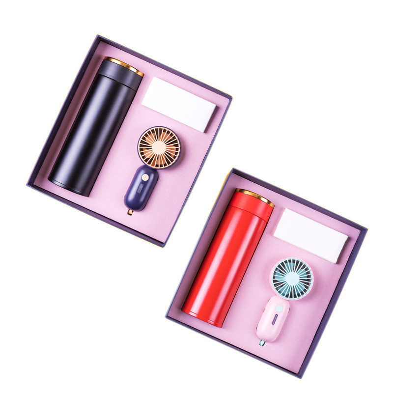 304 geïsoleerde cup kleine ventilator perfect zomer zakelijke cadeaubon set voor sport en games