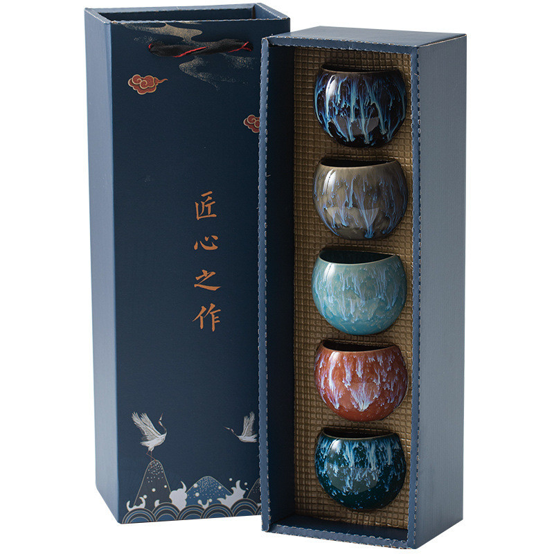 Kiln Change Master Cup Tea Cup Set voor zakelijke cadeautjes