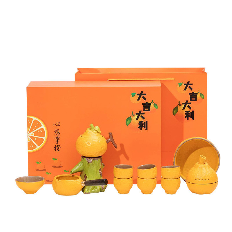 Aanpasbare kleur Dajidali Theeset Aanpasbaar zakelijk cadeau voor theeliefhebbers