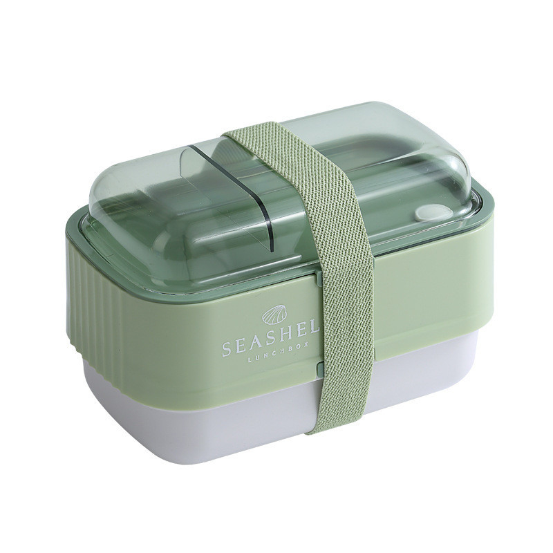 Werkbeurs Kleine cadeaubureauproducten 2 Kleurgrafiek Druk Dubbellaag Lunchbox