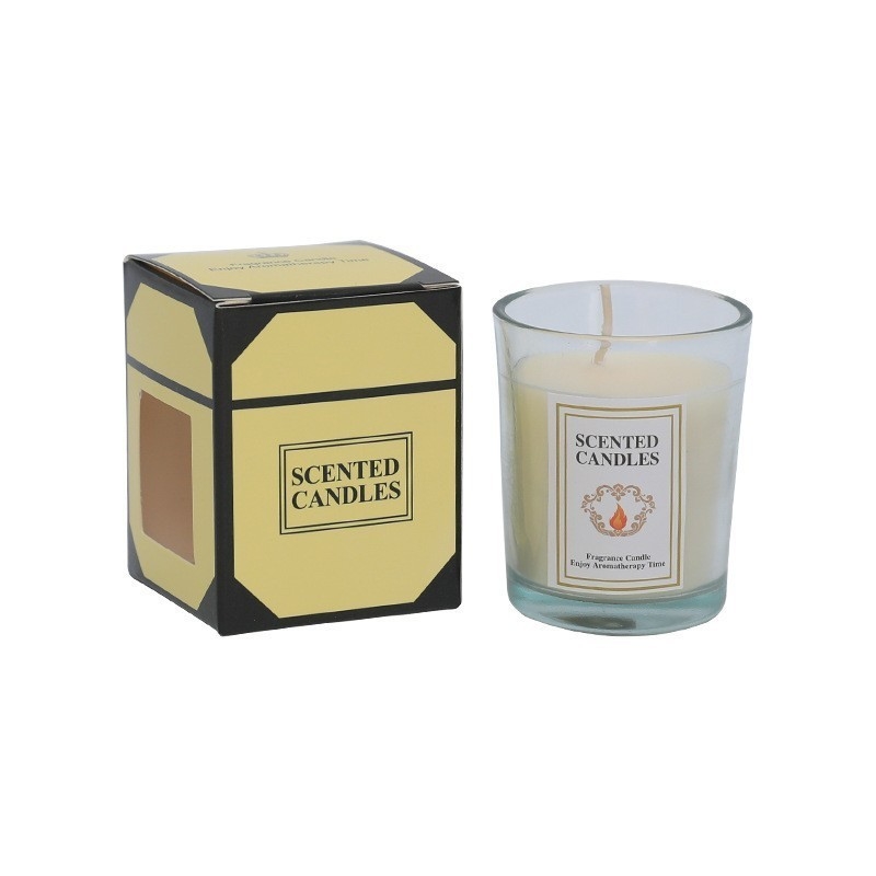 Alumni Relaties Glasbeker Aromatherapie Kaars Kleurrijke Langdurige Wierook Kaars Vloer Promotie Gift