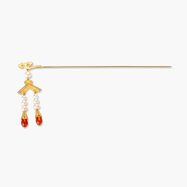Op maat gemaakte kleuren Nieuwheid cadeautjes Suichao Jiarui haarspeld 925 zilvergeplatte gouden haarspeld cadeau doos verjaardag cadeau