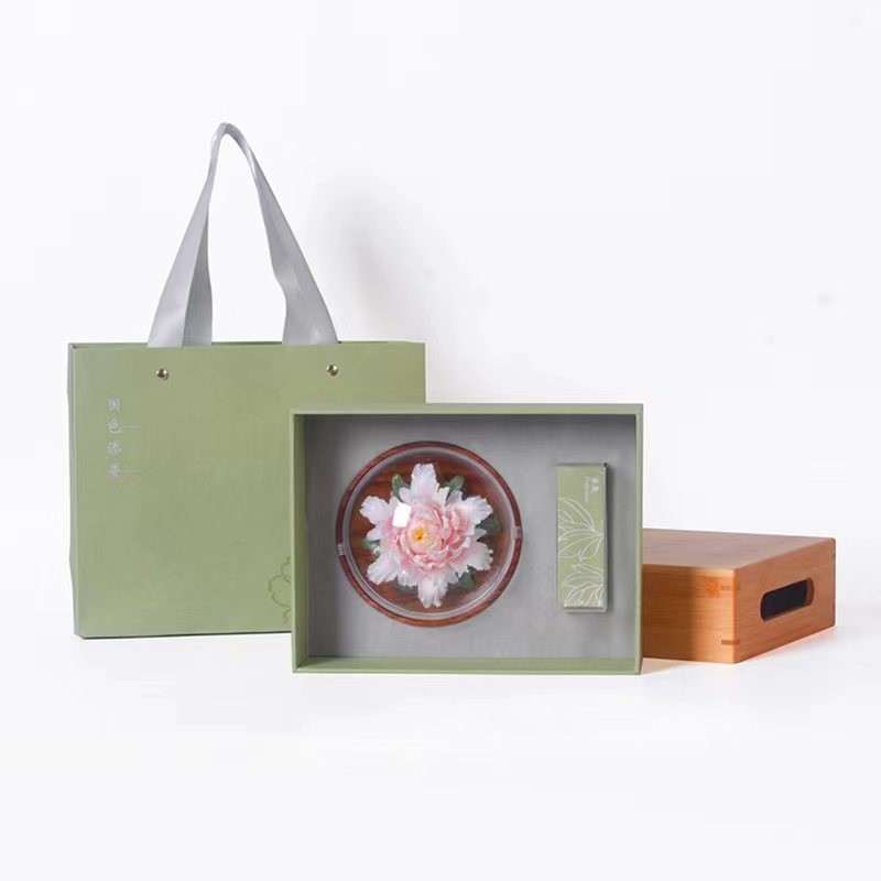 1 Kleurenprinten Keramische bloemenkneden met bamboebak en handtas cadeaubon