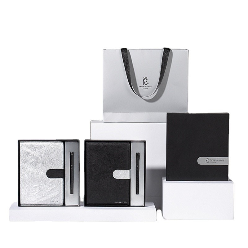 Voor de Vaderdag High End Notebook en Pearl Pen Set voor zakelijk Souvenir Geschenk