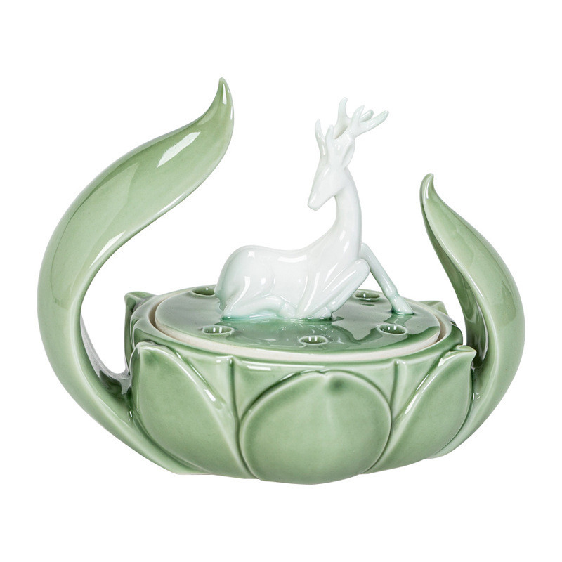 Decoratieve kunsten en ambachten Ornamenten Zhaocai Xiaolu Plate Wierookkachel voor clubhuis