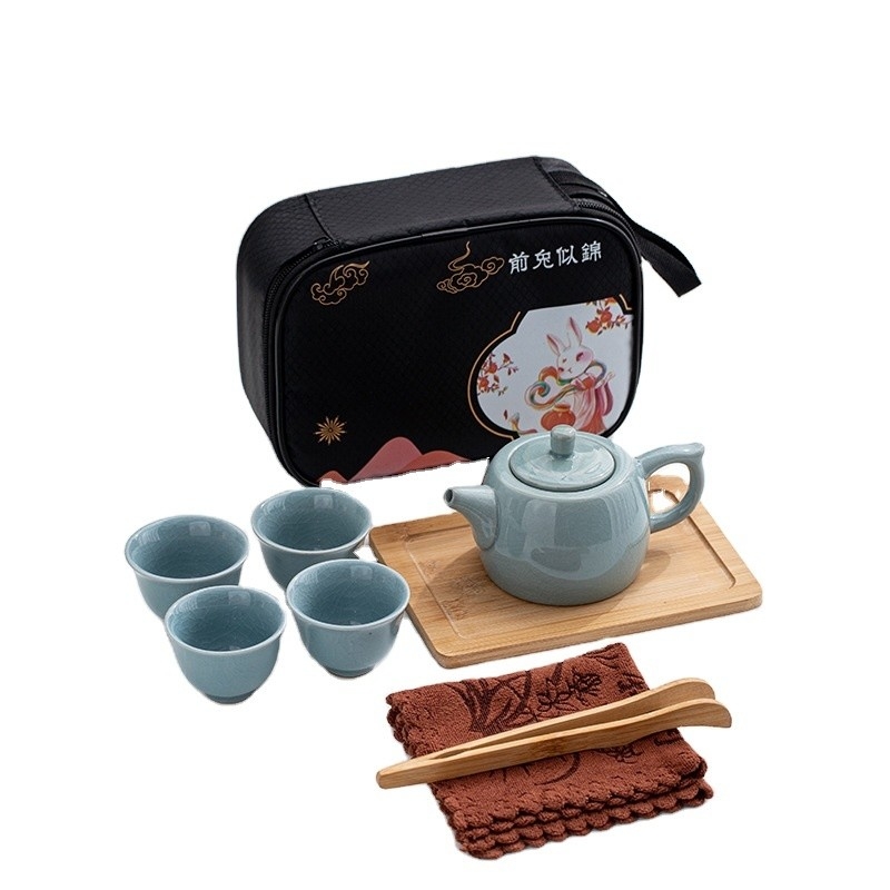 Bedrijfscadeautjes Presentatie Geschenkset met logo Theeset Souvenirs en draagbare tassen