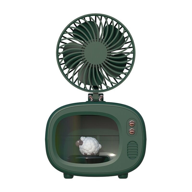 Zomercadeau voor de landbouw Kleine ventilator TV-bevochtiger Multifunctioneel en schattig ontwerp
