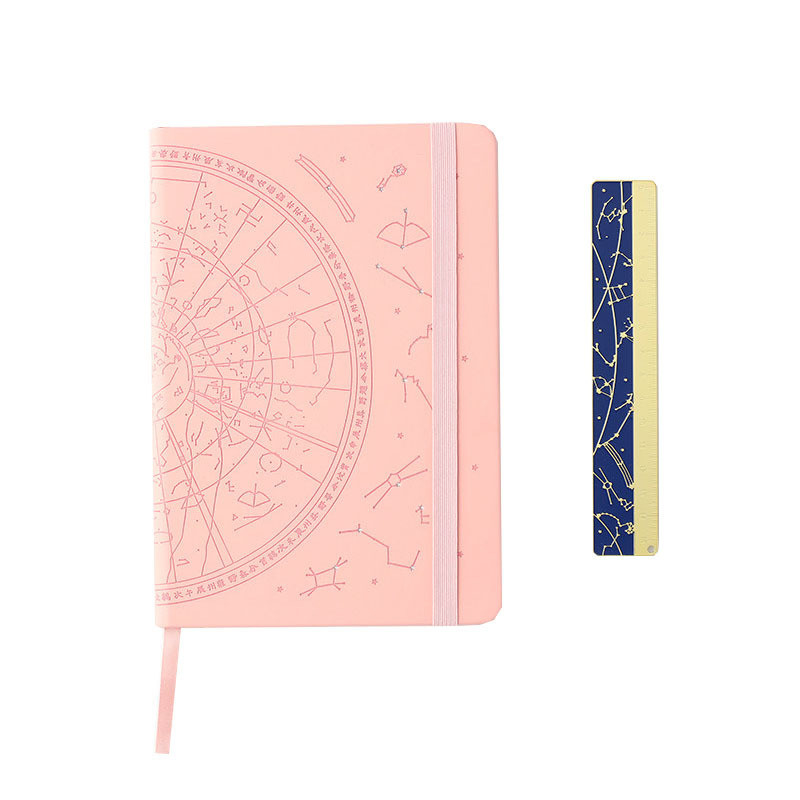 Officeproducten Creatieve en draagbare prijs voor Starry Sky Notebook Ruler Set