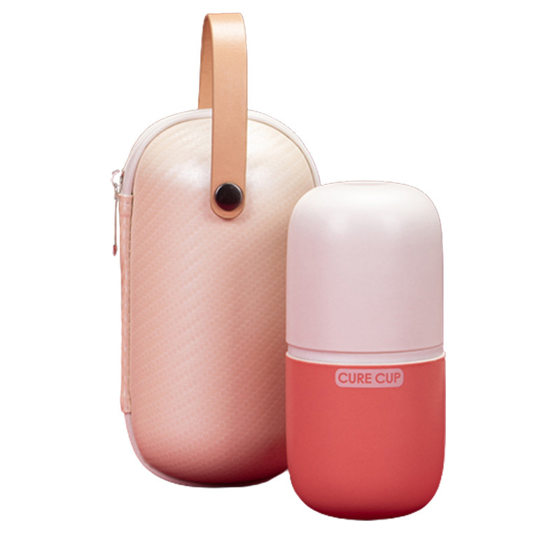 Creative Capsule Quick Cup Travel Kung Fu Theeset voor grafische 1 kleur Kleurenprinten