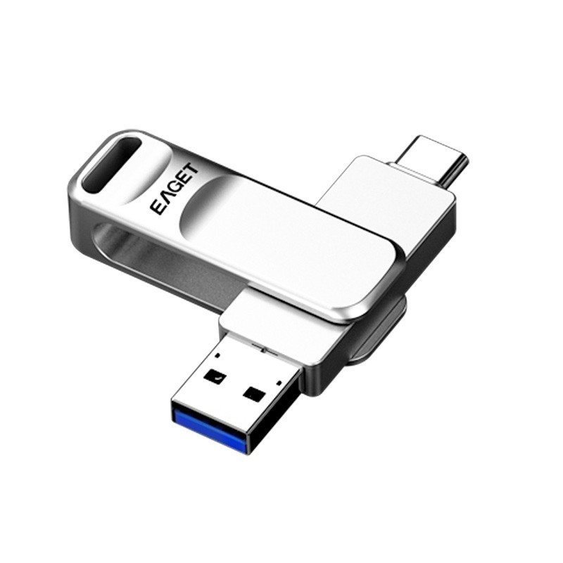 Type-C USB3.0 Dual Interface USB Drive Rotating Design voor multifunctionele auto-montage